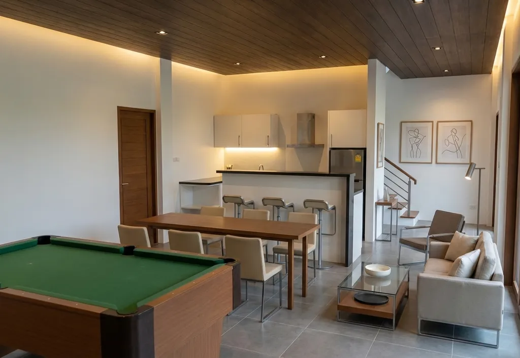 Contemporary Living Room after