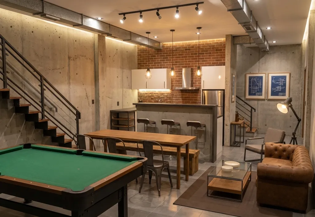 Industrial Loft after