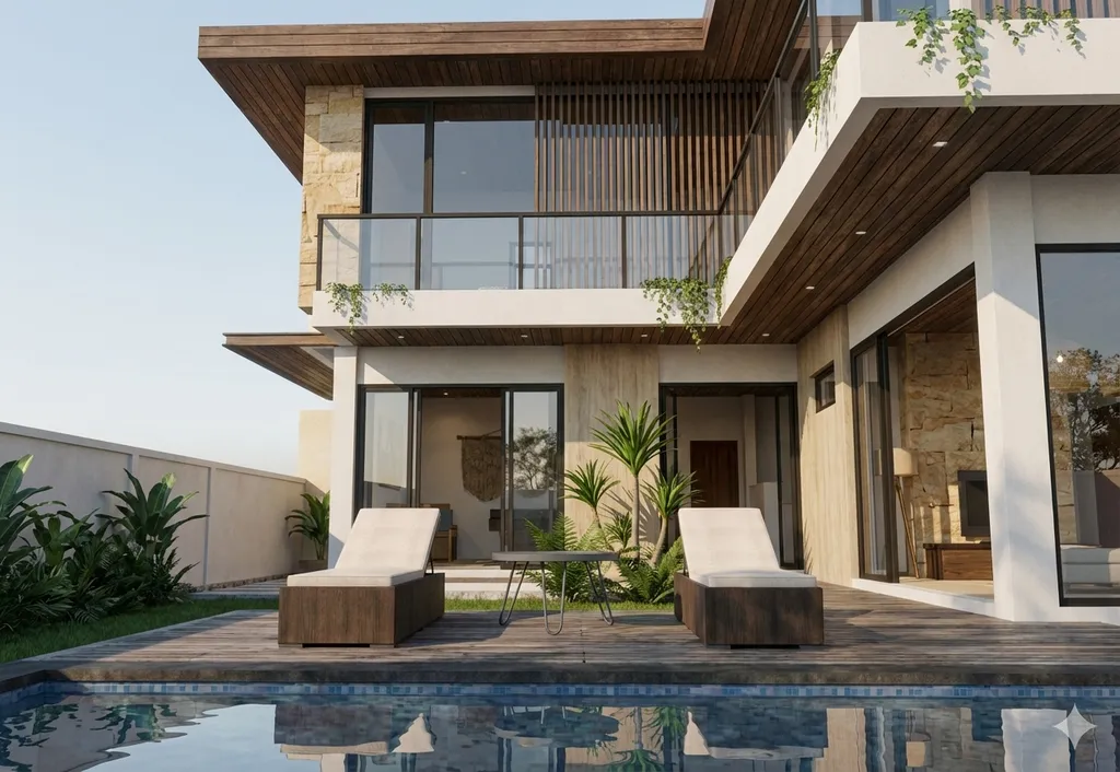 Tropical Villa after